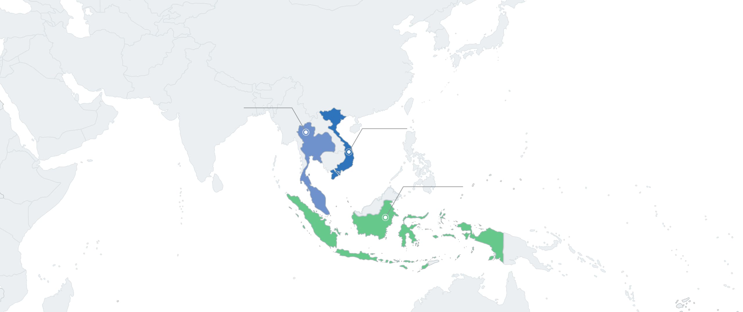 海外拠点案内 MAP