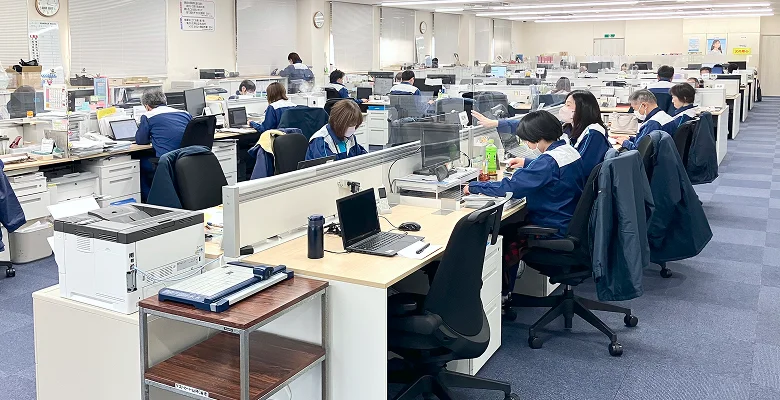 中日本支社（滋賀）で働く人