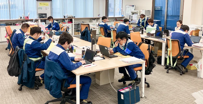 東日本支社で働く人