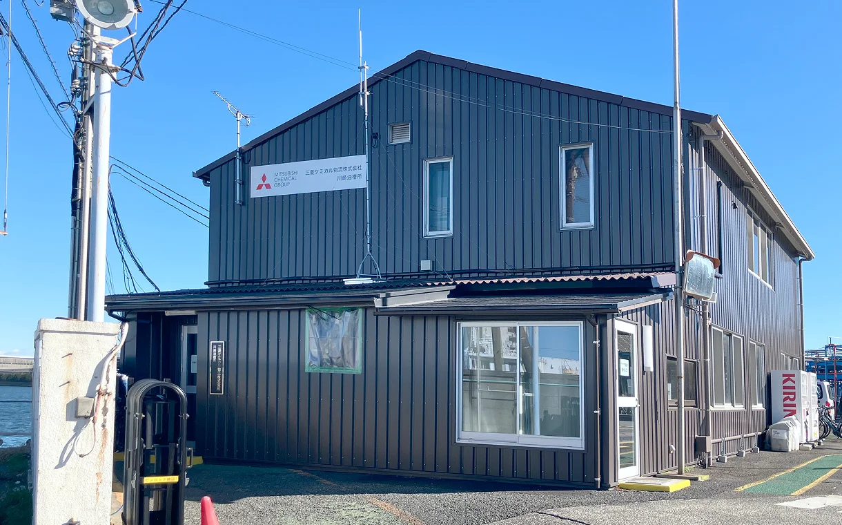 川崎油槽所の外観