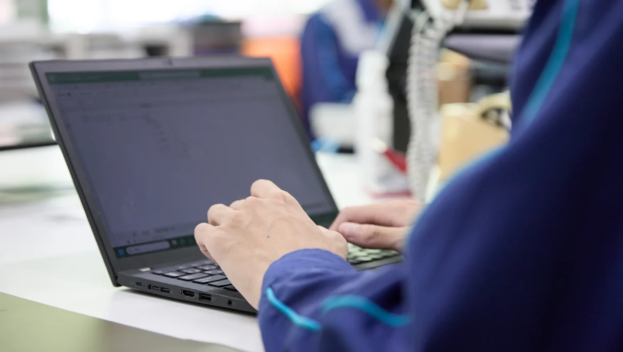 生産物流のイメージ